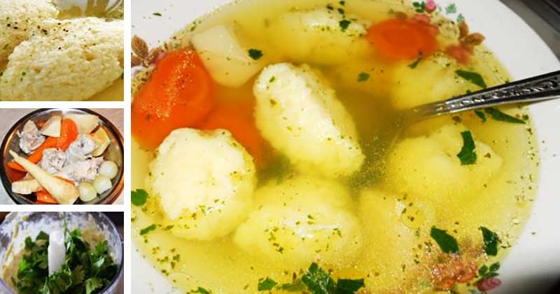 Iată ce trebuie să pui într-o supă de găluște ca să aibă gust mai bun