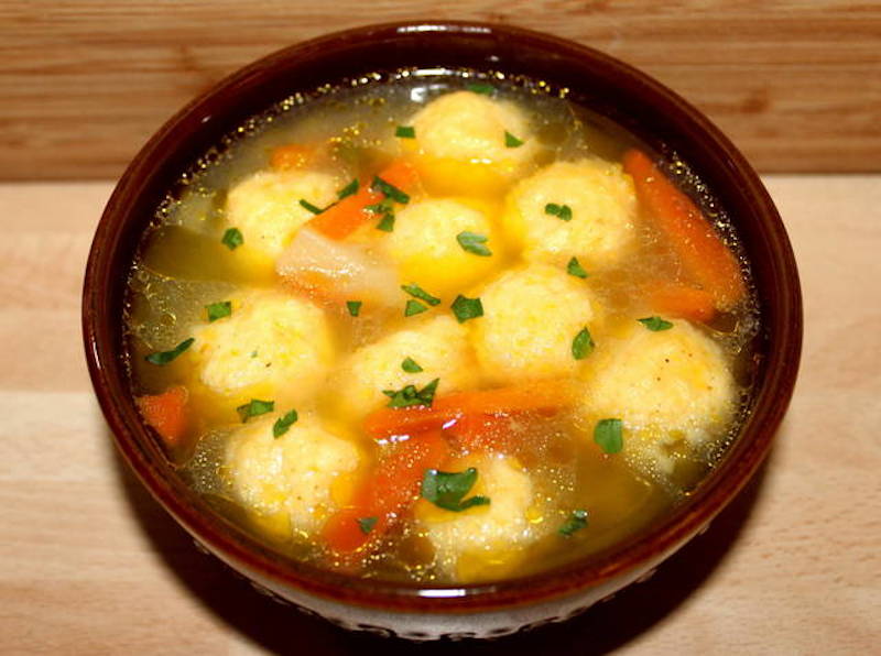 Supă cu găluște de brânză - o mâncare rapidă și delicioasă pe care o prepar frecvent