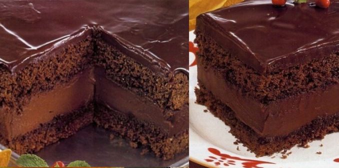 Negresă cu cremă de ciocolată și rom - Rețeta unei bune prietene