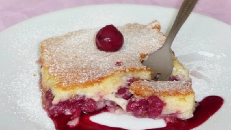 Tartă cu vișine - un desert rapid