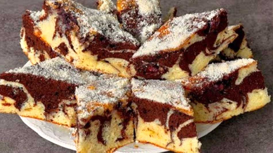 Tartă Marmorată cu Ciocolată