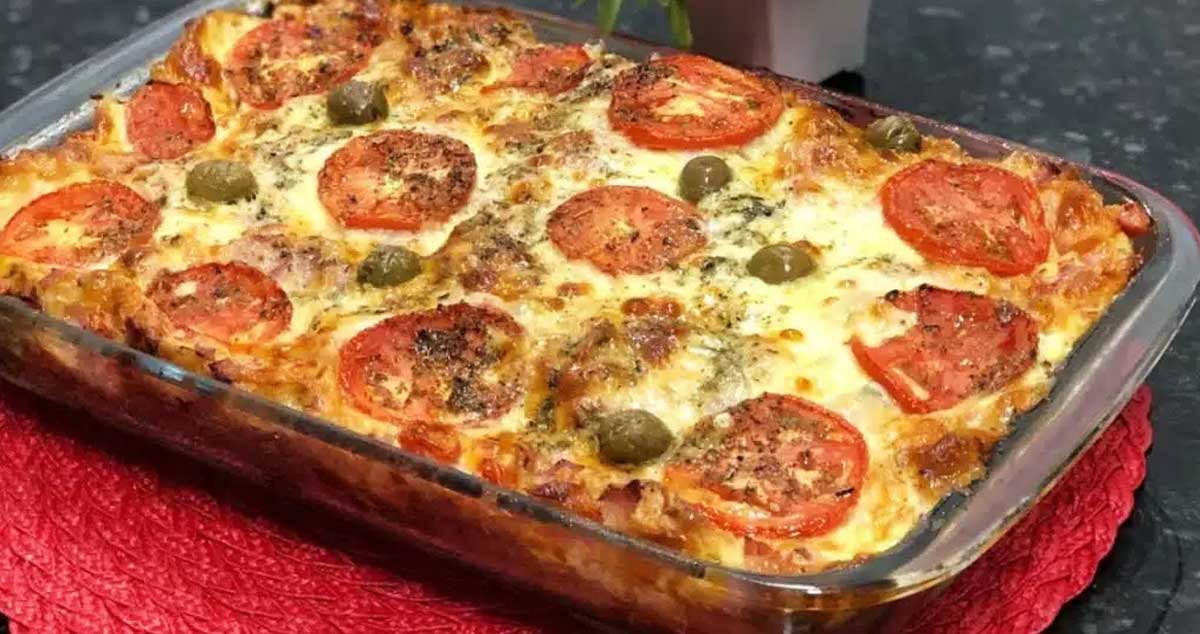 Tartă sărată – mai bună decât pizza! Super ușor de făcut
