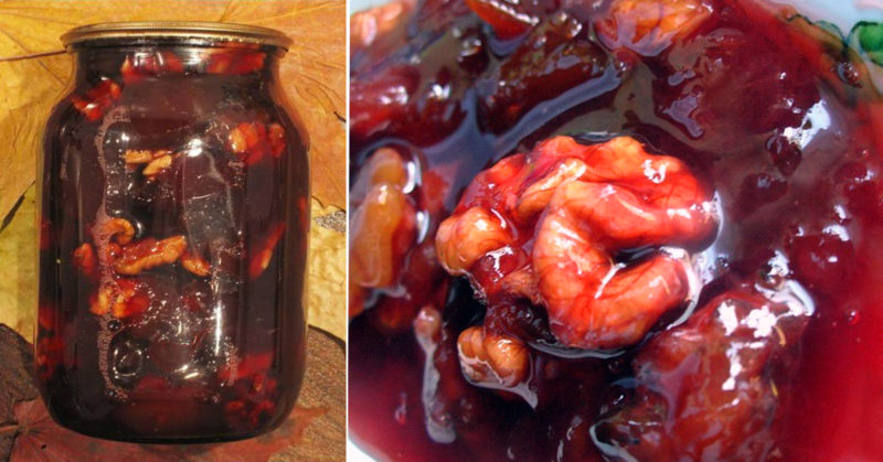 Gem de prune cu nuci