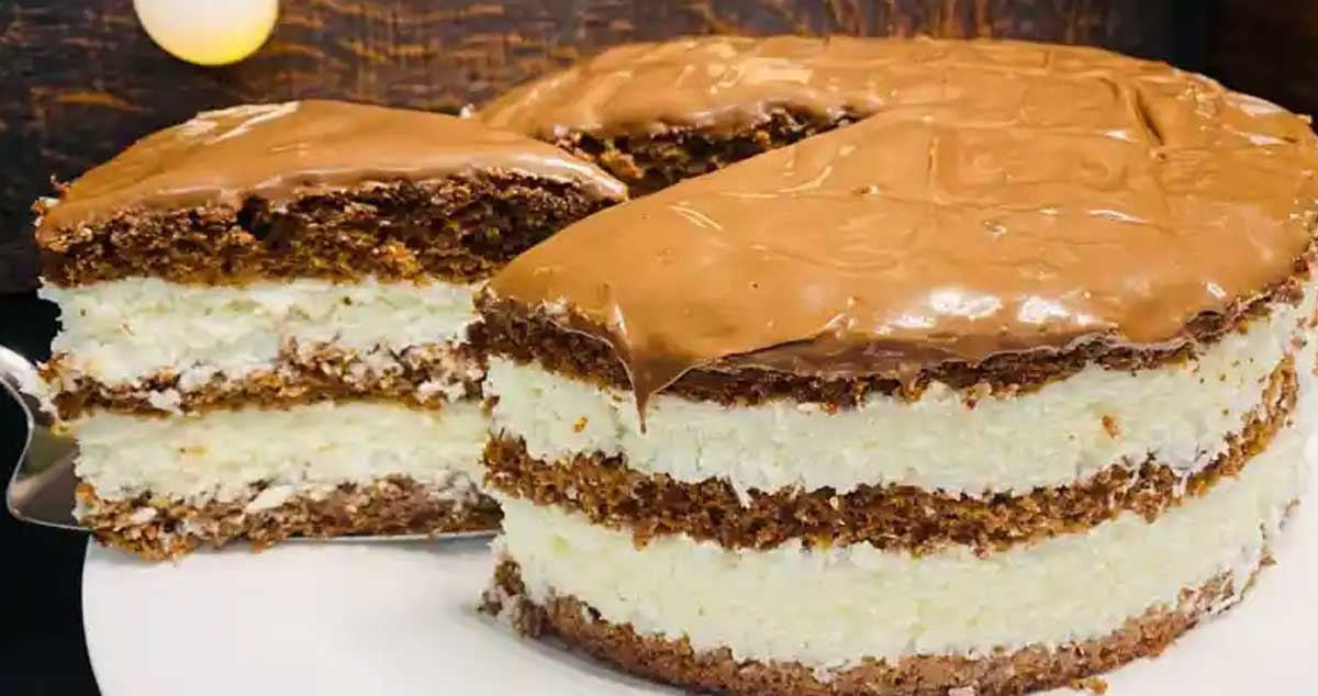 Tort Bounty – un deliciu pregătit din ingrediente simple. Pufos și cremos