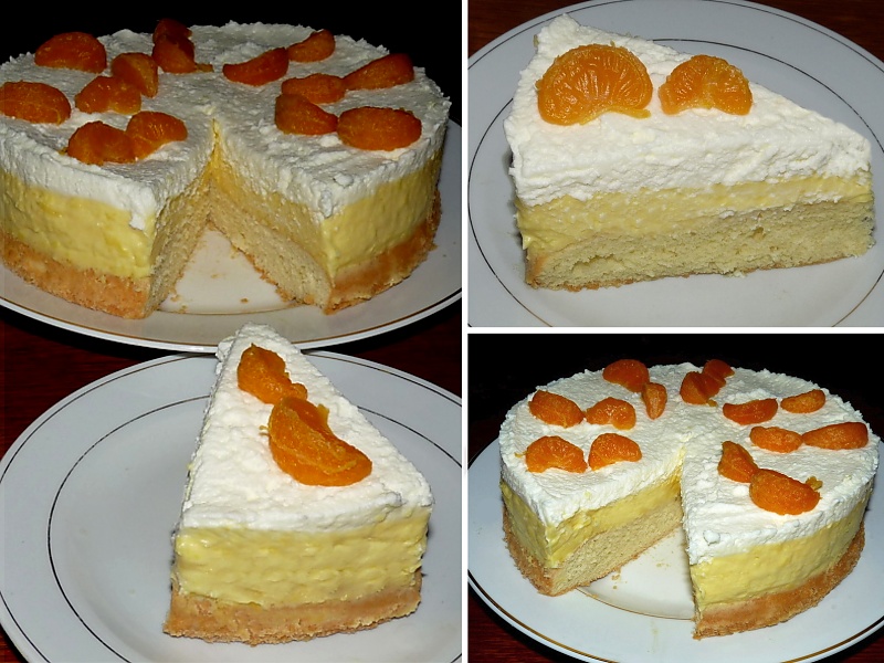 Tort delicios cu budincă de vanilie și frișcă - De departe cel mai gustos tort pe care l-am mâncat