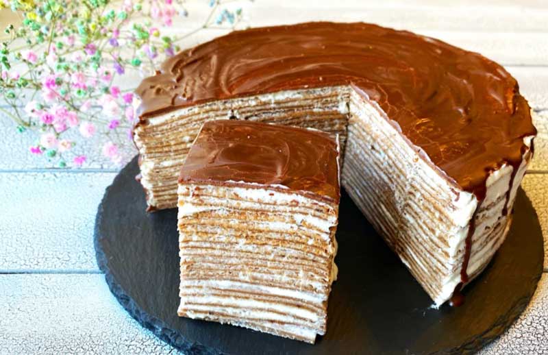 Tort DOBROVĂȚ  - O rețetă delicioasă cu 1 l de lapte