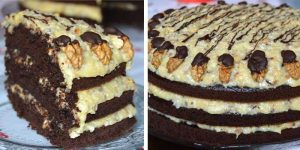 Prăjitură delicioasă și cremoasă – tort german