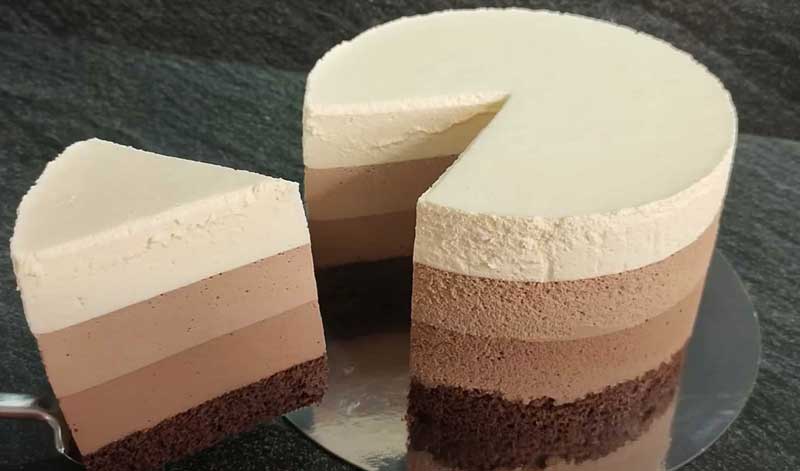 Tort TRIO de Ciocolată - foarte bun