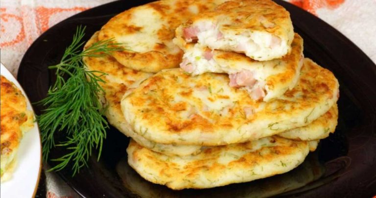 Turtițe pufoase cu șuncă – un mic dejun sățios