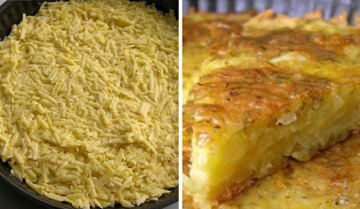 Caserolă din cartofi cu cașcaval și usturoi - Uimitor de gustoasă și delicioasă