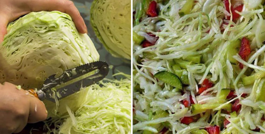 Salată Crocantă cu Sos de Miere - O salată sănătoasă cu sos dulce. Este incredibilă!