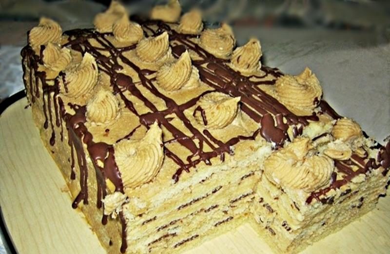 Prăjitură Vienetta - Prăjitură cu foietaj