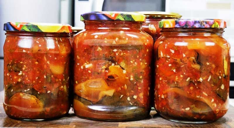 Vinete picante cu legume