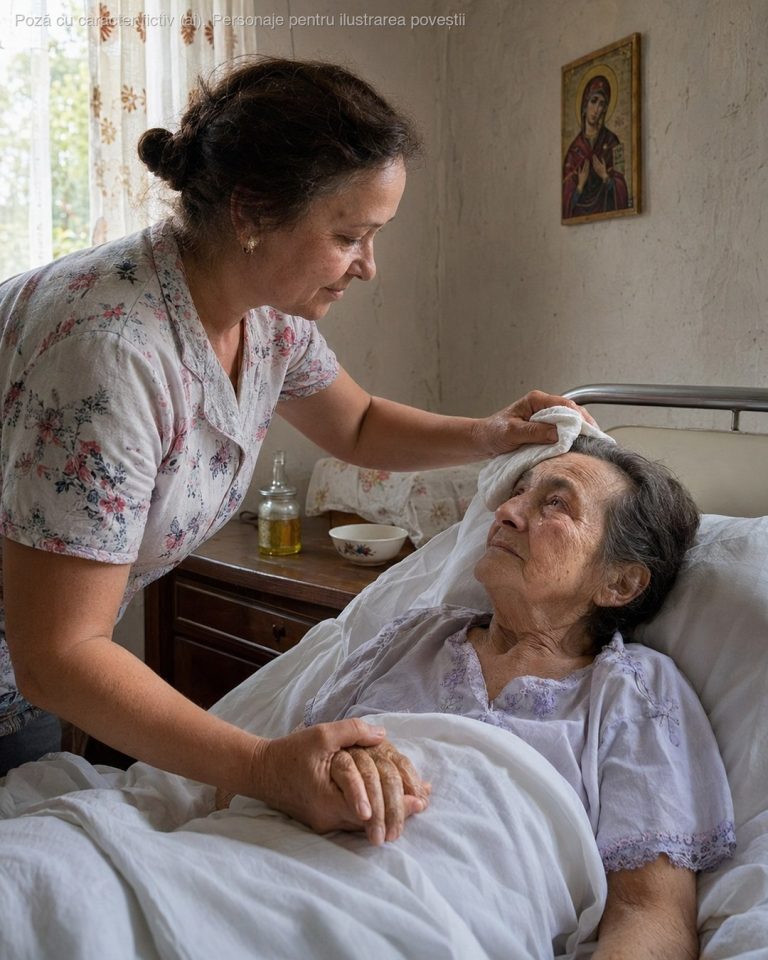 15 ani soacra le-a spus vecinelor din sat că sunt bețivă și leneșă, o rușine pentru fiul ei. Când a rămas paralizată după un AVC, singura care a spălat-o și a hrănit-o prin sondă am fost eu — iar ultimul cuvânt pe care l-au format buzele ei, după 4 ani de tăcere, a fost numele meu…