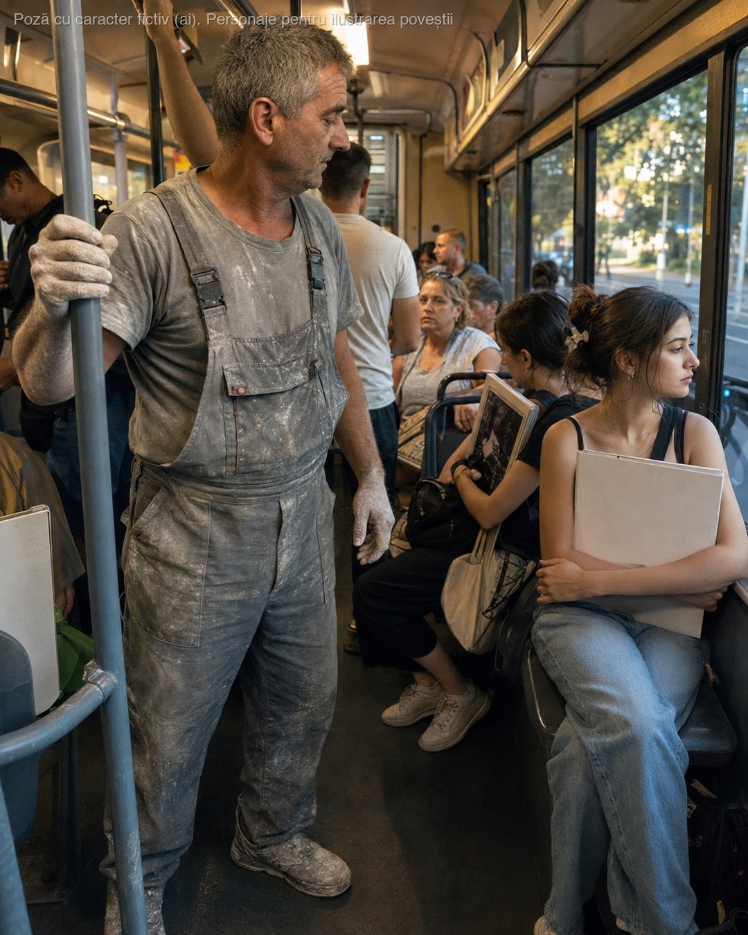 De 22 de ani car saci de ciment ca fata mea să ajungă la facultate, iar acum îmi cere să nu mai iau autobuzul cu ea — se rușinează cu tatăl ei murdar de mortar…