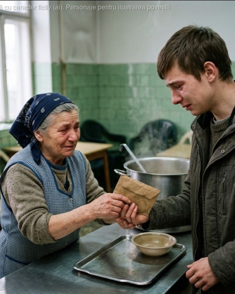 3 ani am mâncat o singură dată pe zi, la cantina bisericii, de când a murit tata și mama a rămas cu 2 salarii minime și 3 guri de hrănit… iar în ziua în care am împlinit 18 ani, femeia care ne punea zilnic supa în castron m-a chemat deoparte și mi-a pus în mână un plic.