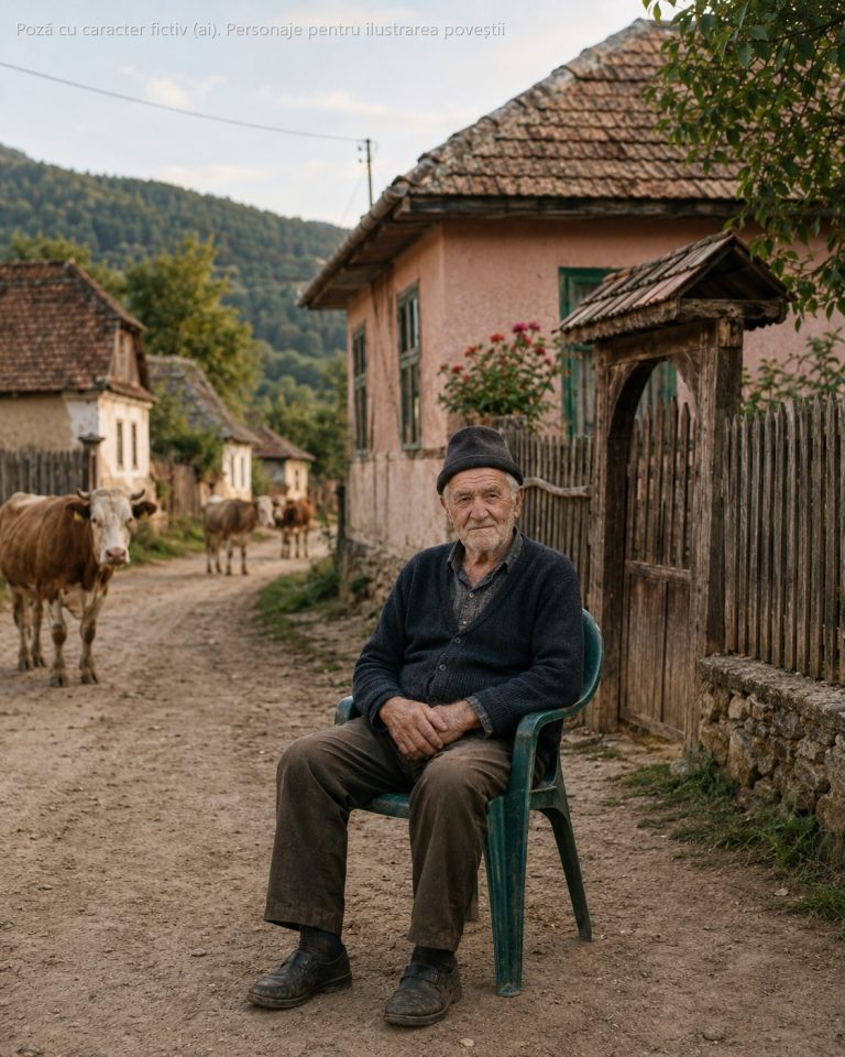 Am 79 de ani și de 4 ani, de când mi-a murit soția, vorbesc mai mult cu câinele decât cu vreun om. Ies în fiecare zi la poartă la aceeași oră — și-am început să număr câți trec pe uliță…