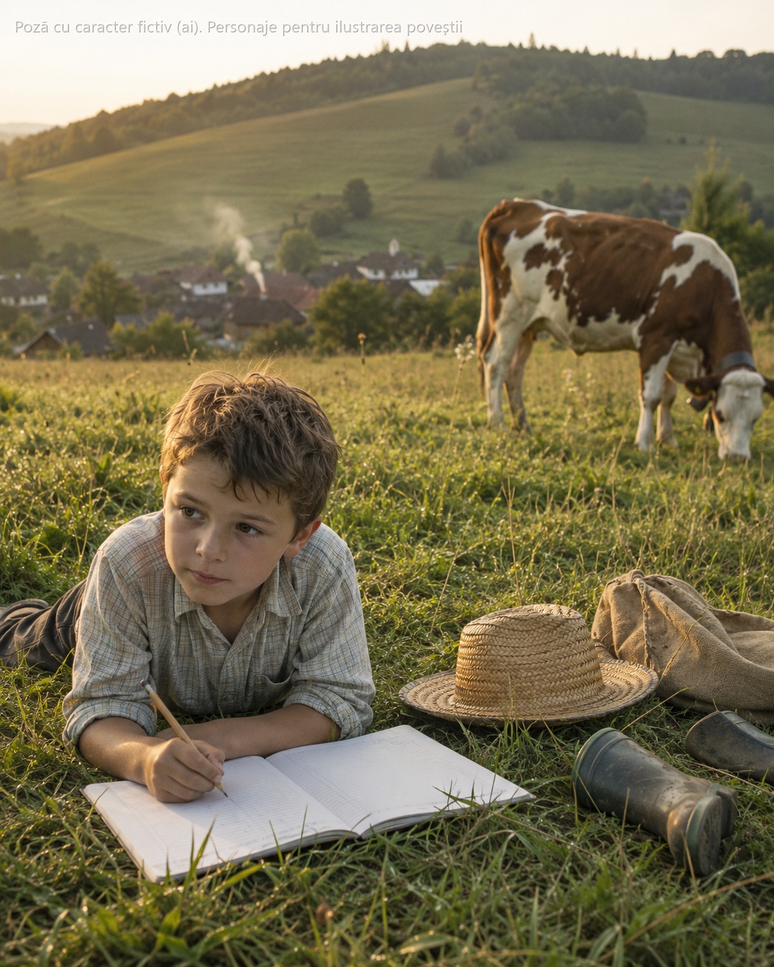 La 9 ani duceam vaca la păscut singur, de la 5 dimineața, și profesoara nu înțelegea de ce compunerile mele despre primăvară erau mai vii decât ale tuturor... până în ziua în care a citit una cu voce tare și a rămas tăcută...