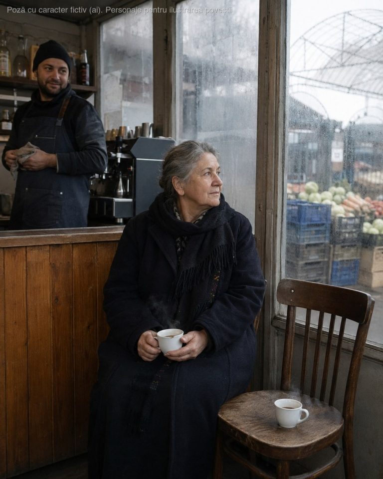 Acum 3 ani, soțul meu s-a prăbușit peste tejgheaua unde își bea cafeaua de dimineață, la locul lui de muncă. De atunci, în fiecare zi comand 2 cafele, o beau pe a mea și o las pe a lui să se răcească pe scaunul de lângă…