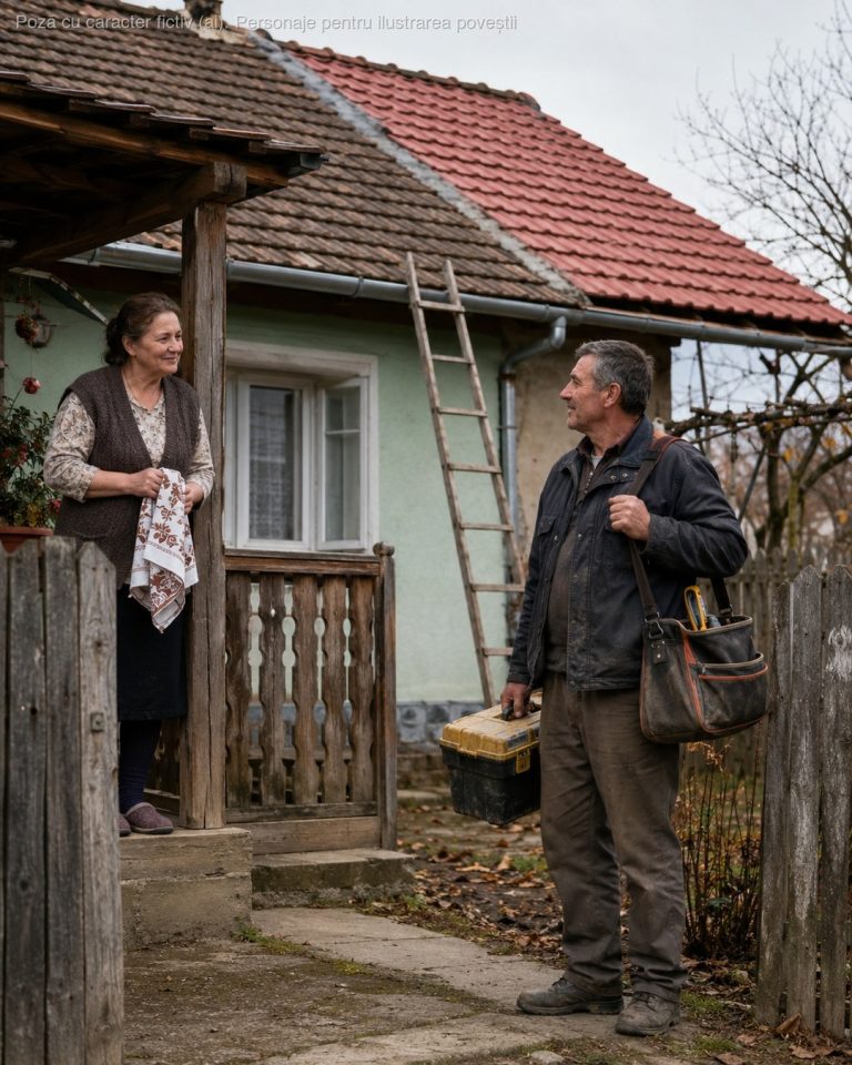 Aveam 52 de ani și mă împăcasem cu ideea că nu mai apare nimeni pentru mine, când primarul mi-a trimis în casă un meșter străin, pentru o săptămână, cât să repare acoperișul căminului cultural…