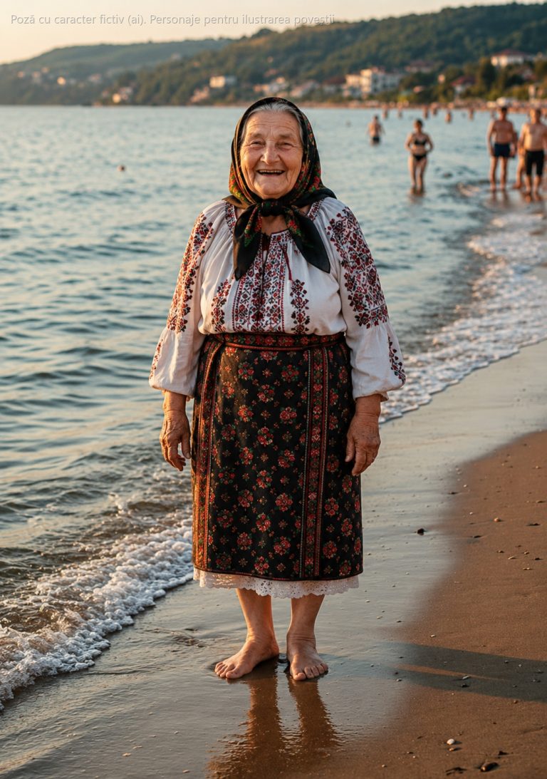 Bunica are 83 de ani și n-a ieșit niciodată din satul ei din Bistrița-Năsăud. Când a văzut prima oară marea, s-a oprit brusc pe nisip și a început să plângă în hohote, ca un copil...