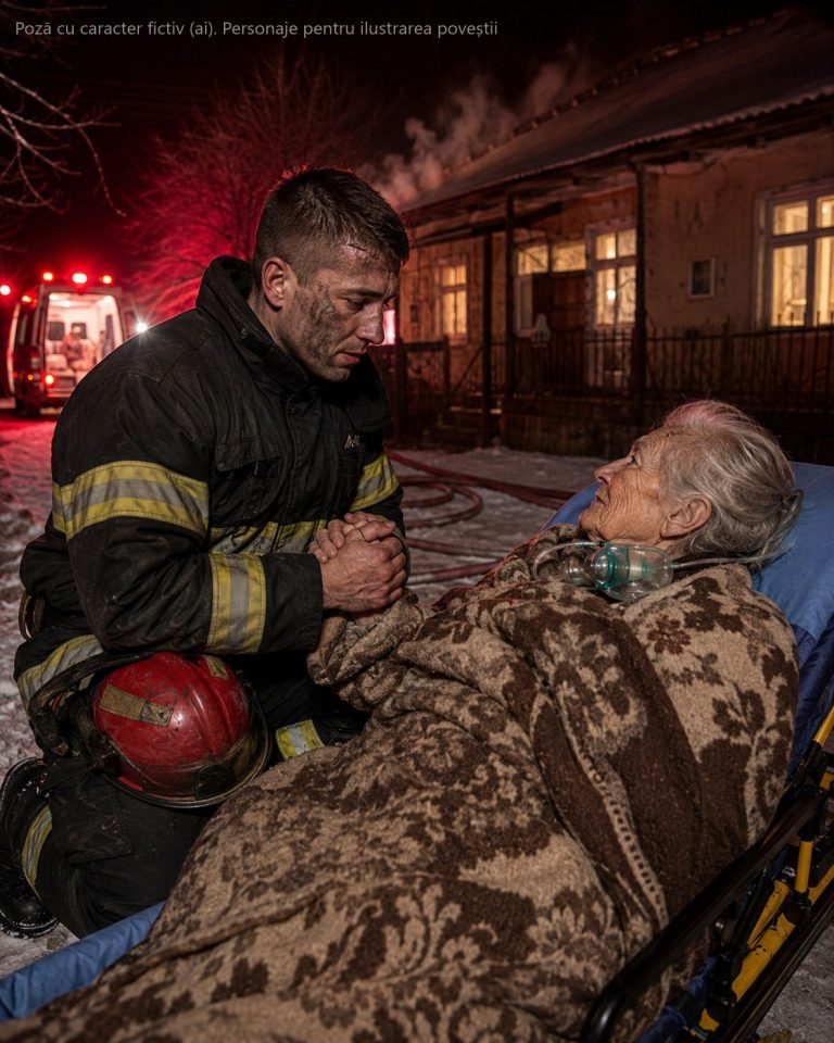 Casa a luat foc la trei noaptea, iar pompierul care m-a scos pe brațe din fum m-a strigat pe nume înainte să-i văd fața… era nepotul pe care-l crescusem de la doi ani, lăsat la mine când părinții lui au plecat în Spania…