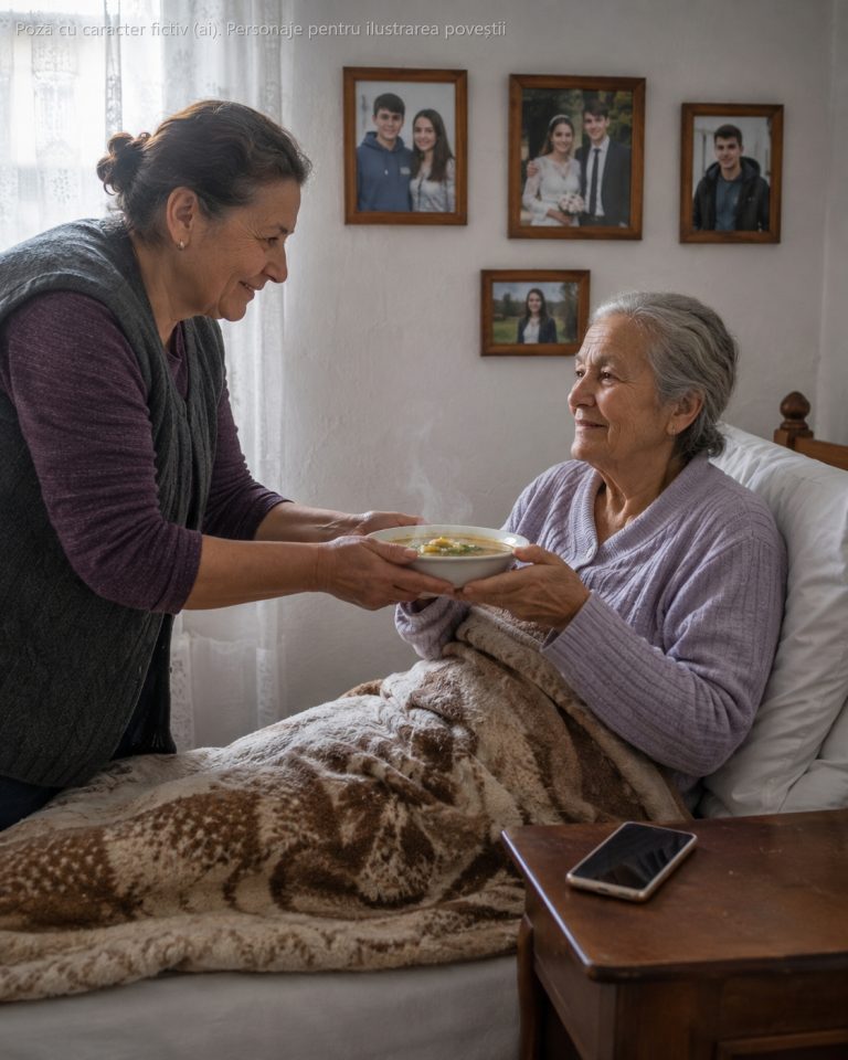 Am crescut singură 4 copii de când a murit tatăl lor, în '90 — acum am 64 de ani, cancer la stomac și 6 luni de trăit, iar telefonul sună în gol de fiecare dată când îi caut…