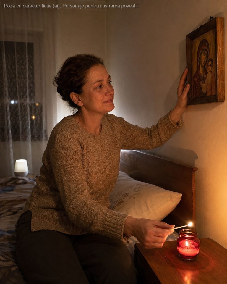 Am crezut mereu că icoanele au loc doar în „colțul frumos" din sufragerie, până când o bătrână mi-a spus că tocmai în dormitor am cea mai mare nevoie de ele…