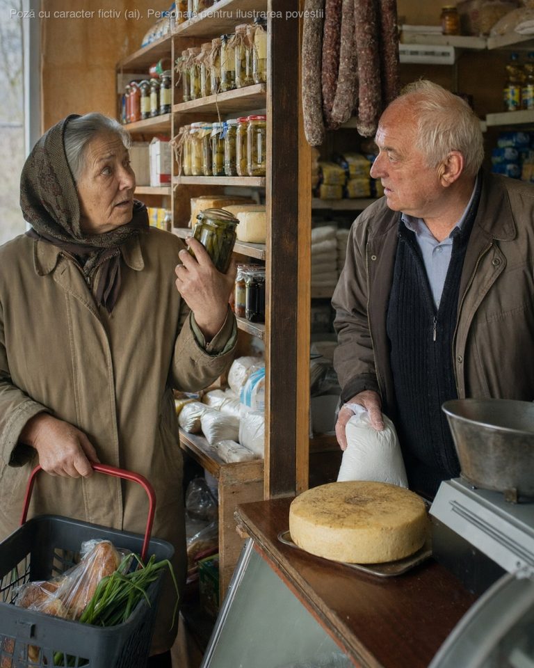 Cumpăram zahăr la magazinul din sat când o voce din spatele rafturilor mi-a înghețat mâna pe borcanul de murături. După 36 de ani, l-am recunoscut din prima vorbă pe bărbatul pe care părinții mei mi l-au smuls din brațe pentru că era prea sărac…