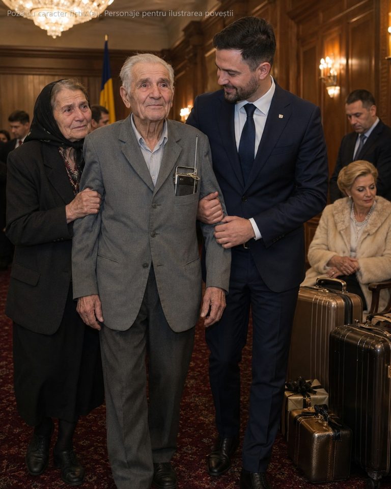 După douăzeci de ani, fii-mea și ginerele s-au întors din Anglia cu valizele pline de cadouri, siguri că-l iau pe băiat înapoi ca pe-un pachet uitat… dar la recepția aceea oficială, când s-a anunțat noul ambasador, m-am ridicat eu, moșneagul cu radioul vechi în buzunar, pentru că el mi-a făcut semn mie…