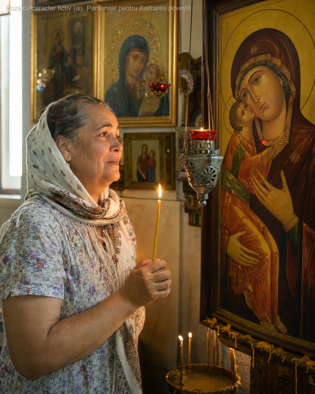 Există o icoană a Maicii Domnului care nu cere nimic spectaculos — doar să ne îmblânzim inima și să învățăm din nou să iubim cu gingășie…