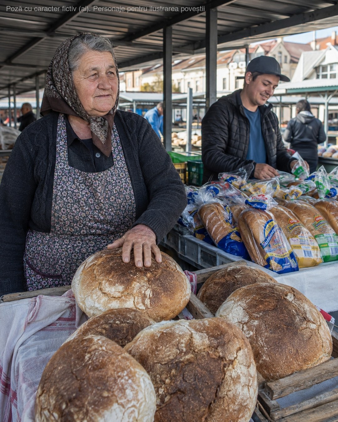 Fac pâine în cuptorul de lut de 35 de ani, cu mâinile astea, și acum nimeni nu mai vine la poartă — toți cumpără de la supermarket felii albe la 4 lei punga, iar pâinea mea rămâne pe masă până se usucă…