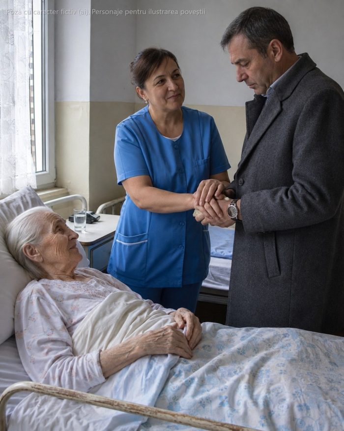 Fiul unei paciente mi-a numărat bani în palmă ca să-i îngrijesc mama mai bine decât pe ceilalți bătrâni din salon. I-am închis pumnul la loc peste ei și l-am dus la patul de lângă geam, unde o femeie de 84 de ani nu mai primise pe nimeni de doi ani…
