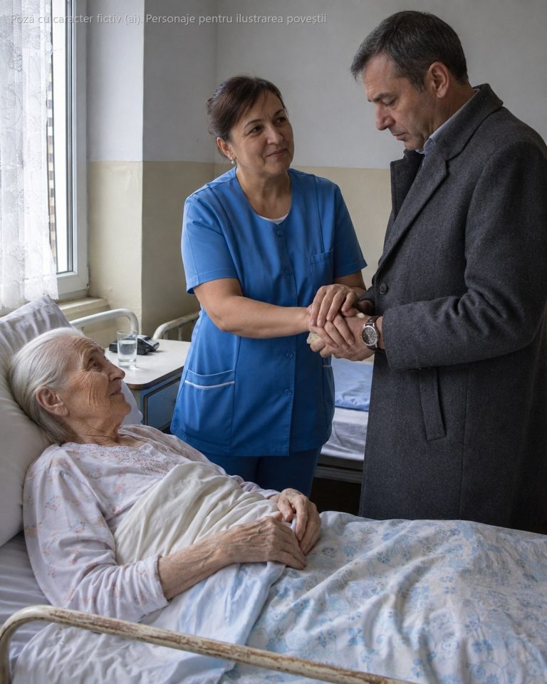 Fiul unei paciente mi-a numărat bani în palmă ca să-i îngrijesc mama mai bine decât pe ceilalți bătrâni din salon. I-am închis pumnul la loc peste ei și l-am dus la patul de lângă geam, unde o femeie de 84 de ani nu mai primise pe nimeni de doi ani…