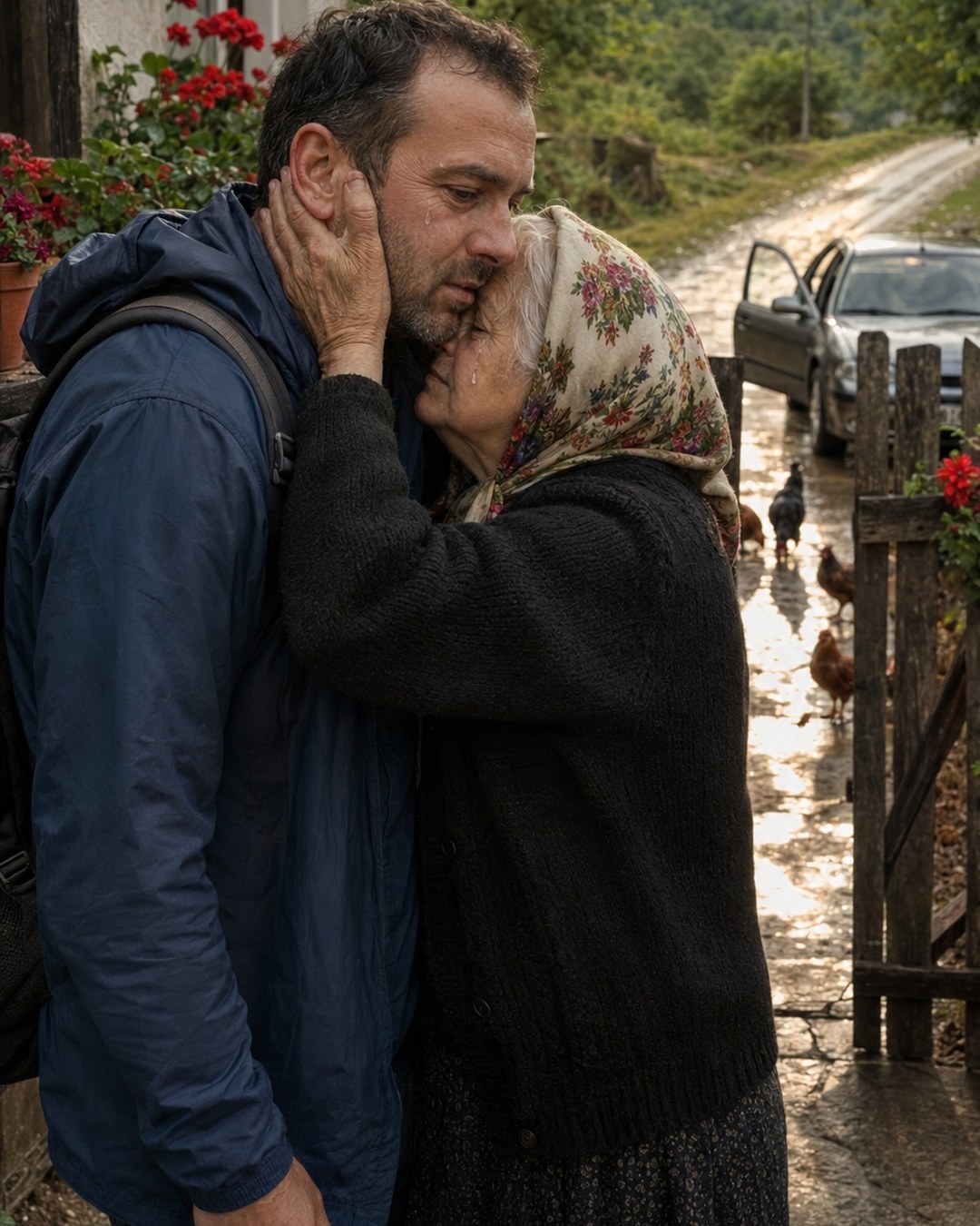M-am întors acasă după 7 ani în Spania și mama nu m-a îmbrățișat prima dată — mi-a luat fața în palme și m-a mirosit încet, ca o pisică, „să văd dacă mai miroși a casa noastră"…