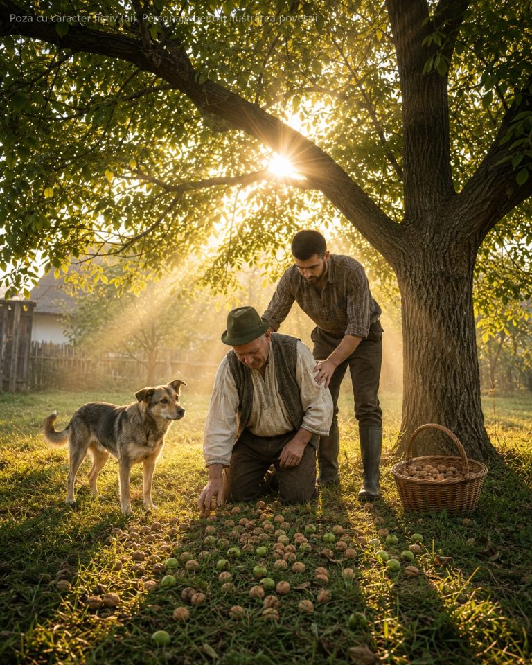 L-am găsit pe tata căzut în livadă, cu scara ruptă lângă el și prunele împrăștiate pe jos. Zăcea acolo de aproape 4 ore, iar singurul care știa era câinele care nu se dezlipise de lângă el…