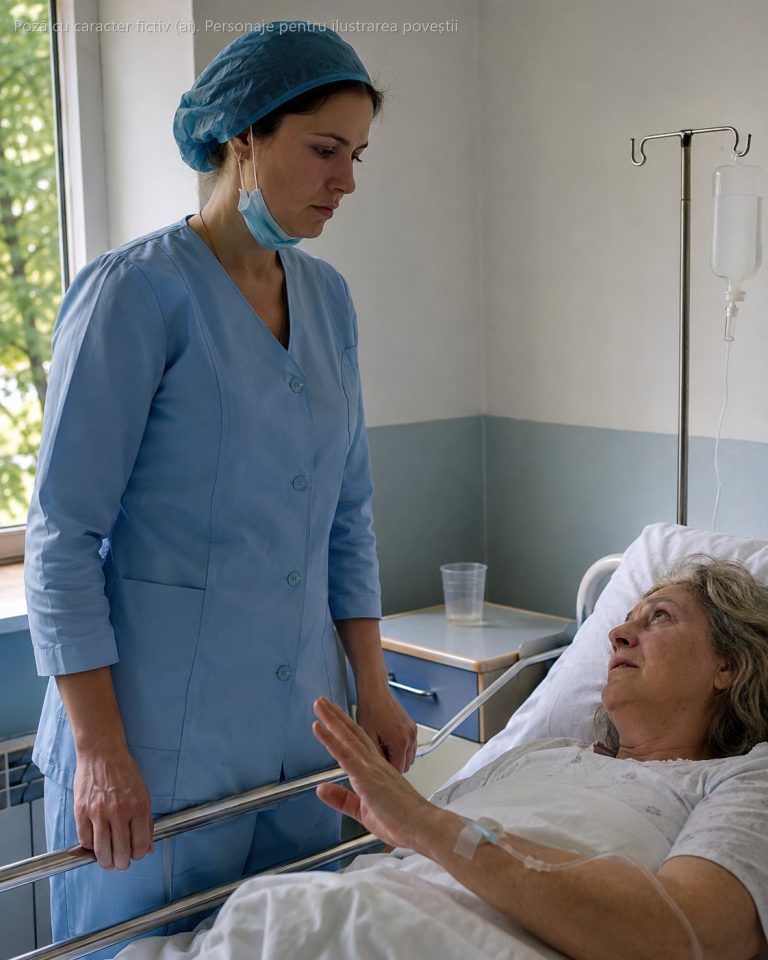 M-a lăsat la 5 ani pe holul unei case de copii cu o sacoșă de rafie și mi-a zis „stai aici până vin"… A venit după 29 de ani, adusă cu ambulanța, pe masa mea de operație — iar când s-a trezit din anestezie m-a întrebat dacă eu sunt fetița pe care a abandonat-o.