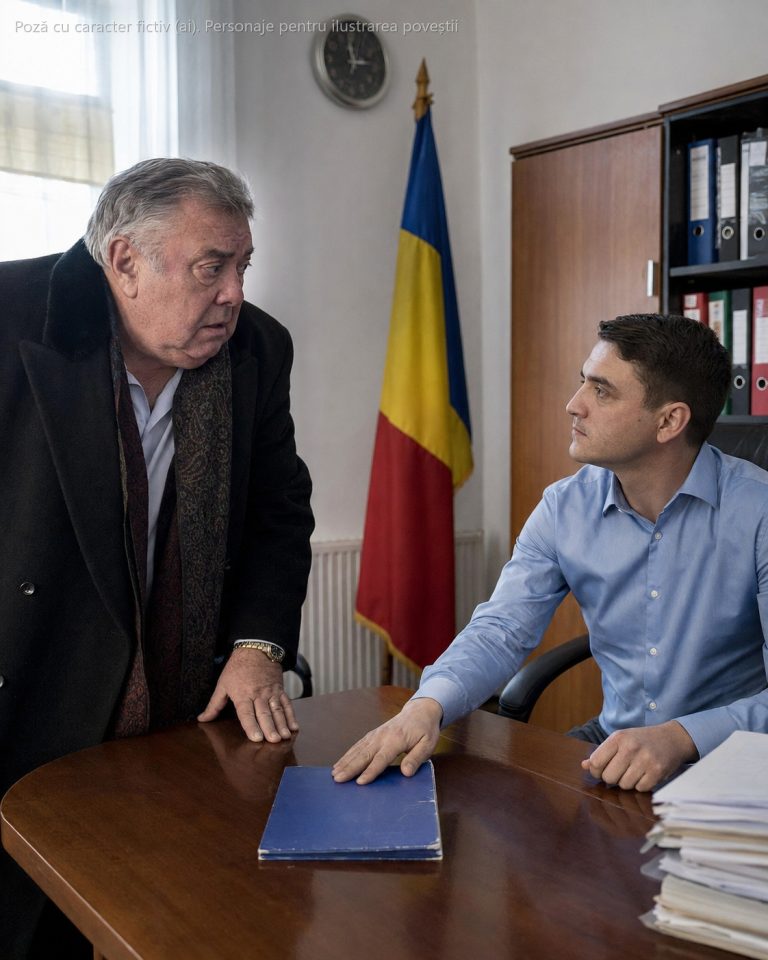 Omul care voia să-i ia bunicii mele casa cu acte făcute peste noapte a intrat mândru la primărie să-și pună ștampila… și a înghețat când a văzut cine stă în scaunul de primar și îi întinde exact dosarul lui…