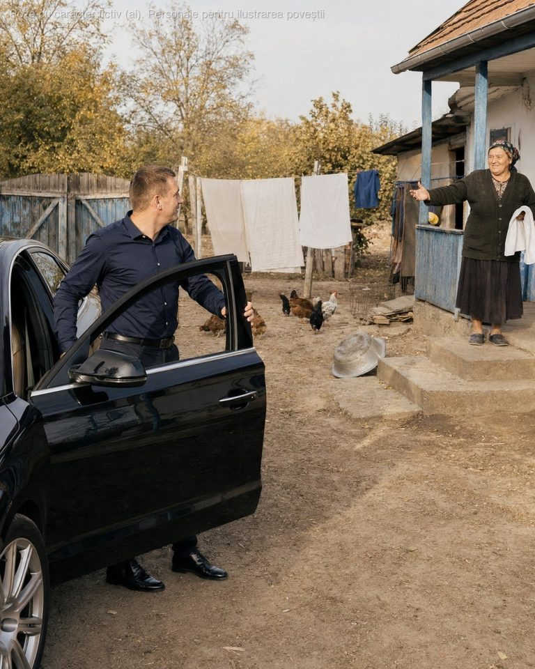 Mi-am parcat mașina de 40.000 de euro la poarta casei în care am copilărit și, în loc să intru, am stat 10 minute în mașină — mi se părea că locul miroase a sărăcie și mi-era rușine. Nu știam că mama mă privea de la geam…