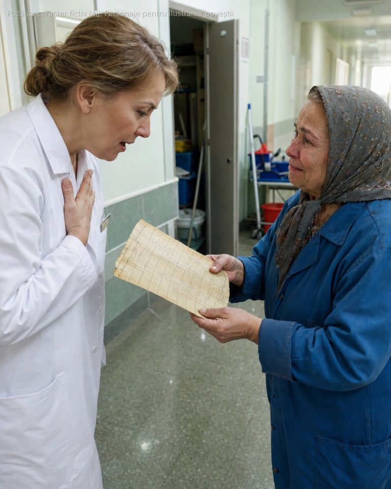 În prima zi ca directoare a spitalului, o infirmieră bătrână m-a luat deoparte și mi-a arătat, tremurând, un pontaj vechi de acum douăzeci de ani cu numele bunicii mele… bunica pe care o îngropasem crezând că a fost doar femeie de la țară, cu o pensie de nimic…