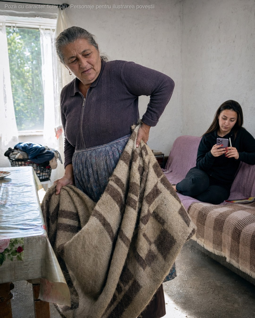 Am rugat-o pe nora mea să scuture și ea o pilotă, iar ce mi-a răspuns de pe canapea, fără să întoarcă privirea de la telefon, m-a făcut să înțeleg ce am ajuns în casa asta la 64 de ani…
