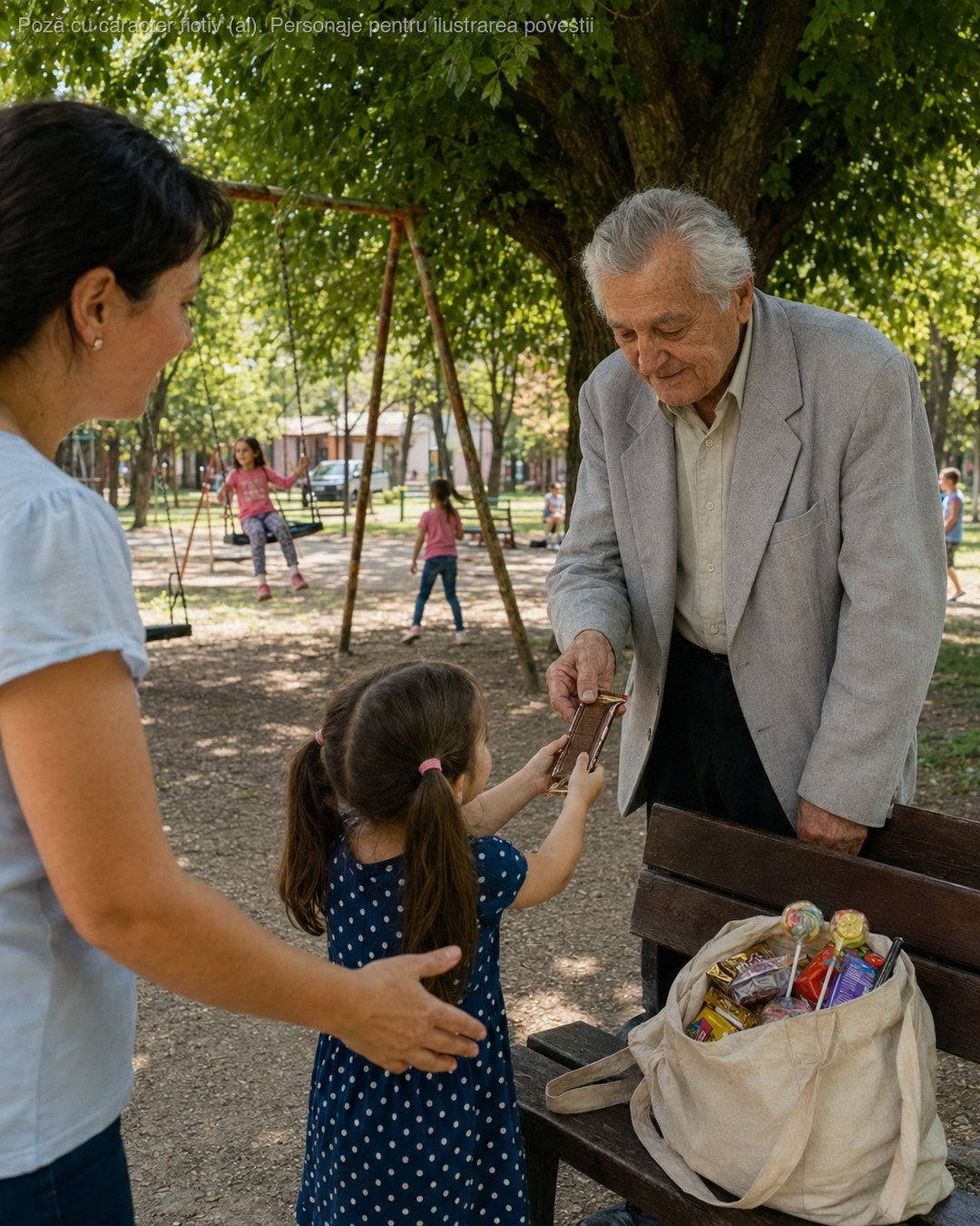 Mi-am strâns fetița de mână și eram gata să țip la bătrânul care se apropia de ea cu mâna ascunsă în sacoșă. Peste 3 secunde am înțeles ce era acolo și mi s-a făcut o rușine cum n-am mai simțit în viața mea…