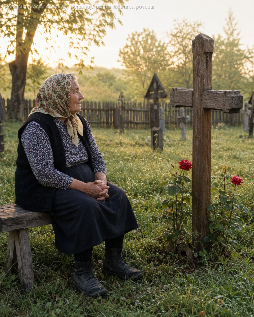 Vecinele spun că mi-am pierdut mințile fiindcă merg în fiecare dimineață la cimitir, la 68 de ani, de doi ani încoace. Nu știu ele că acolo e singurul loc din lume unde încă îl mai găsesc pe Vasile…