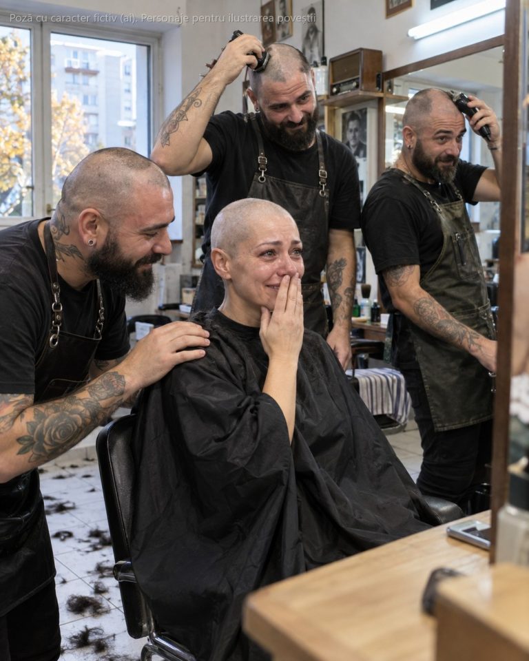 La 41 de ani, m-am dus la frizeria din cartier să-mi rad părul care-mi cădea de la chimioterapie. M-am așezat pe scaun plângând, iar când a pornit mașina de tuns, băieții au făcut ceva ce n-o să uit cât trăiesc…