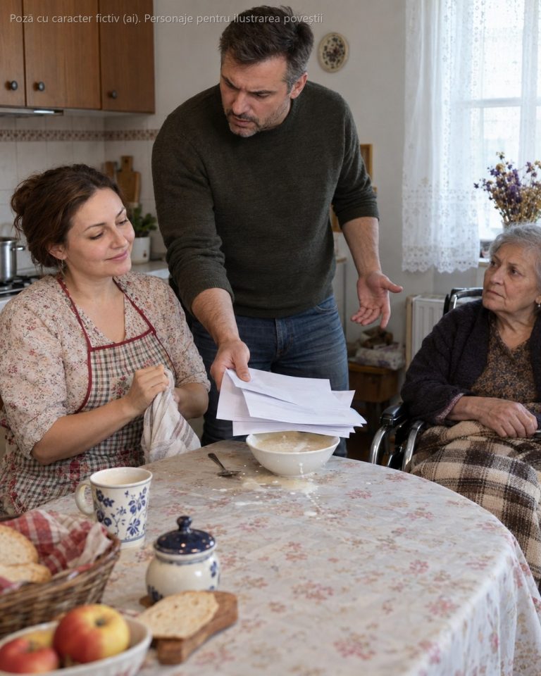 5 ani i-am schimbat scutecele și i-am spălat sonda soacrei mele, iar în ziua în care soțul mi-a trântit actele de divorț peste castronul cu griș, eu am zâmbit. Toți de la masă au crezut că-s nebună — niciunul nu știa că mă rugam de 5 ani să spună exact cuvântul „semnează"…