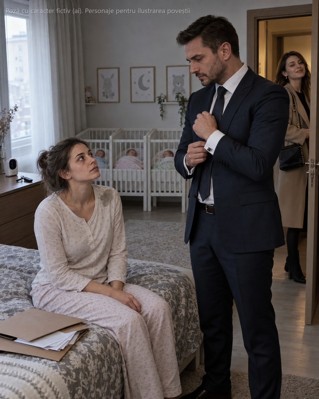 La 6 săptămâni după ce am născut tripleții, soțul meu a aruncat actele de divorț pe pat și mi-a spus că arăt „ca o sperietoare de ciori" și că îi stric imaginea de director. În ușă zâmbea deja secretara lui de 23 de ani. Nu știa că tocmai îi dăduse subiectul cărții mele…