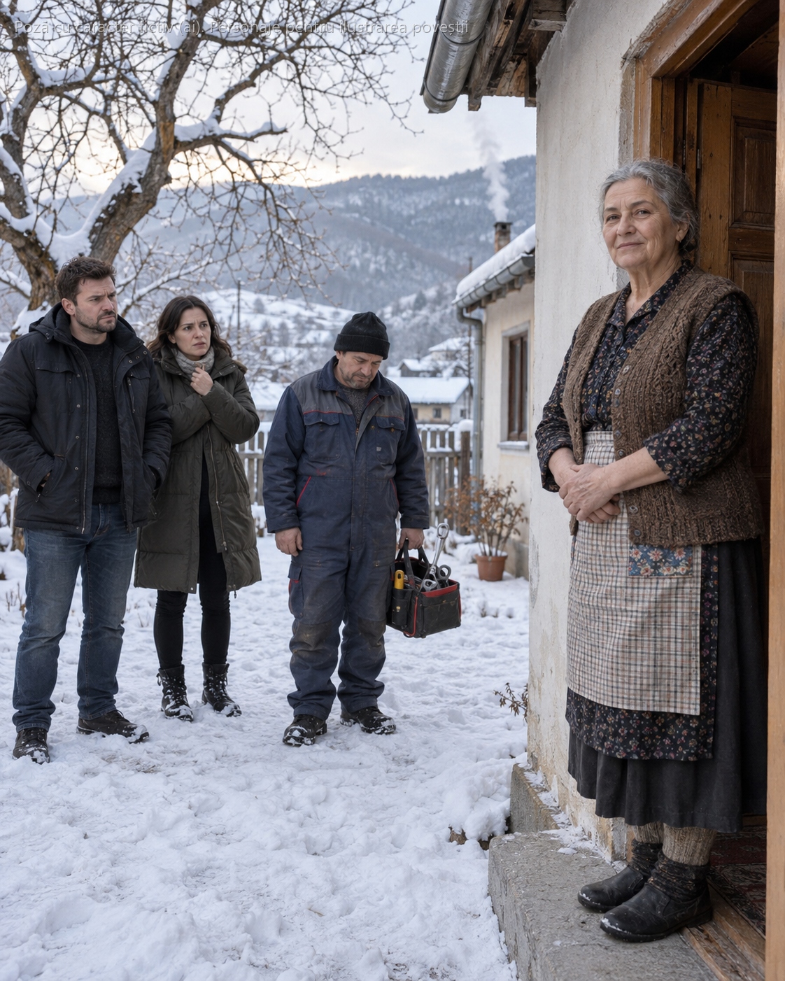 La 63 de ani, copiii mei m-au uitat la masa de Crăciun — am aflat din pozele de pe internet. Așa că mi-am luat singură un cadou: o casă la munte. Trei săptămâni mai târziu au apărut cu un lăcătuș să mi-o ia pentru fratele lor. Nu știau că lângă mine stăteau deja avocatul și un prieten cu legitimație…