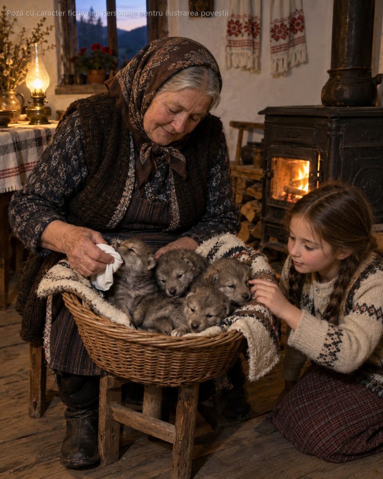 Aveam 9 ani când bunica a adus acasă, într-un coș de nuiele, patru pui de lup pe care i-a găsit tremurând lângă mama lor moartă. Tot satul o vorbea că-și crește propria nenorocire — până în iarna în care ceva a intrat noaptea în curte…