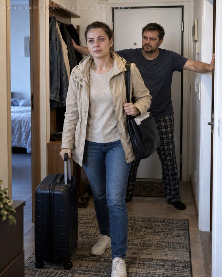 Aveam valiza în mână și un singur tren de prins spre conferința la care se decidea dacă rămân în doctorat, când soțul mi-a blocat ușa cu brațele întinse: „Nu pleci nicăieri. Cine crezi că are grijă de mama, tu?" De 3 ani o îngrijeam singură pe mama lui — și atunci am înțeles ce însemnasem eu, de fapt, în casa asta…