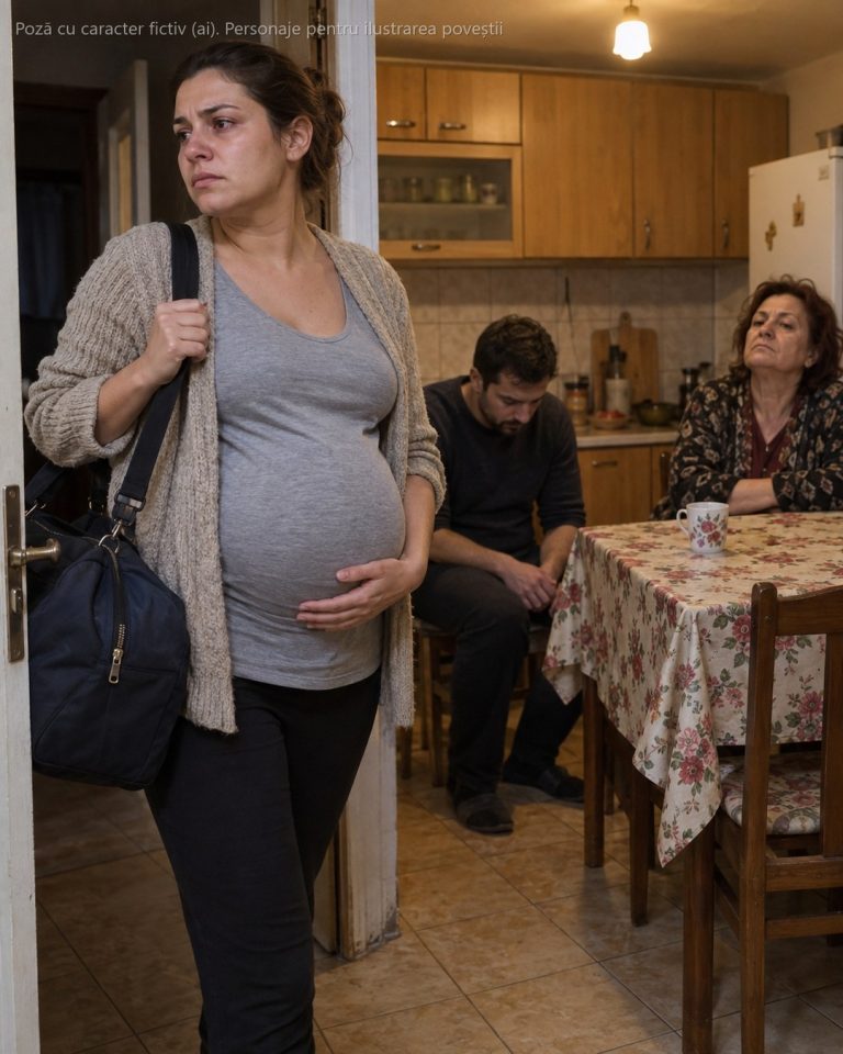 Eram însărcinată în 5 luni când am aflat că amanta soțului meu era și ea gravidă cu el — iar soacra ne-a pus față în față și a zis: „Care naște băiat, rămâne în familie. Care naște fată, pleacă.” Am plecat în aceeași seară, fără o vorbă — șapte luni mai târziu, toți au venit la ușa mea să mă implore…